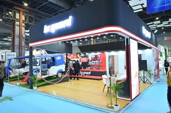 Completed Tulip diagnostics booth